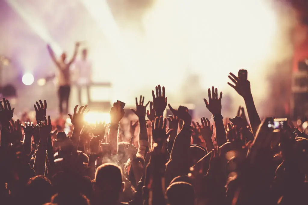 Crowd,At,Concert,-,Summer,Music,Festival
