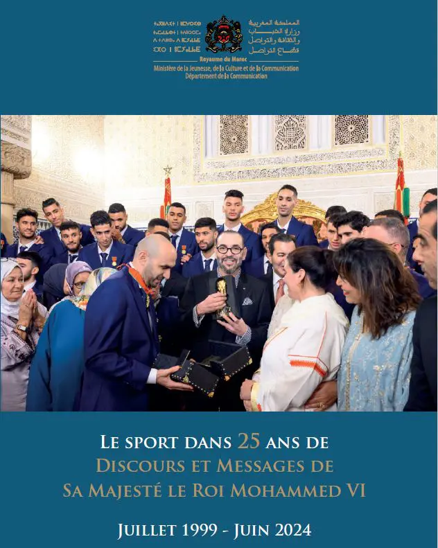 Le Sport dans 25 de Discours et messages de SM le Roi Mohammed VI 1999 - 2024